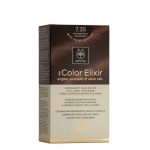 Apivita My Color Elixir Coloração Permanente Cor 7.35 Loiro Dourado Mogno
