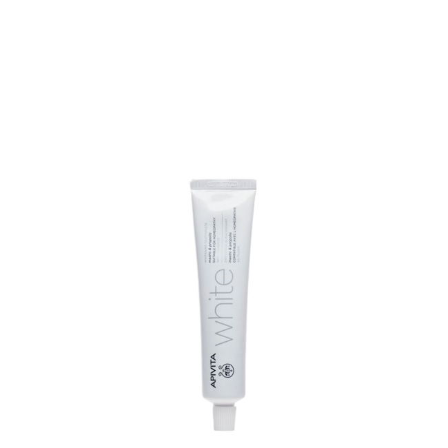 ApivitaWhiteToothpaste75ml Apivita White Pasta de Dentes Branqueadora 75ml - Image 1