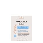 Sachet of Aveeno Baby Soothing Bath Treatment by Aveeno, a cleansing powder indicated for itchy and dry skin.