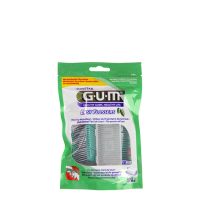 a waxed floss indicated for cleaning interdental spaces.