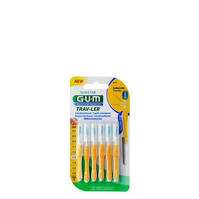 GUMInterdentalBrushTrav-Ler1514x6 GUM Cepillo Interdental Trav-Ler 1514 x6 - Image 1