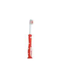 Product  container  of  GUM  Kids  Toothbrush  Soft  3-6  Years  by  GUM,  a  soft  toothbrush  indicated  for  children  aged  3  to  6  years.