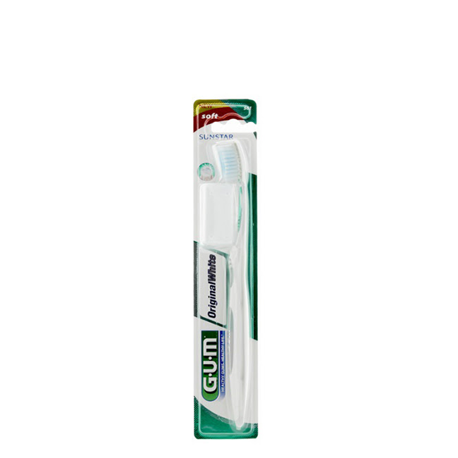 GUMOriginalWhiteSoftToothbrush561 Product container of GUM Original White Soft Toothbrush 561 by GUM, a toothbrush indicated for restoring the natural color of teeth.