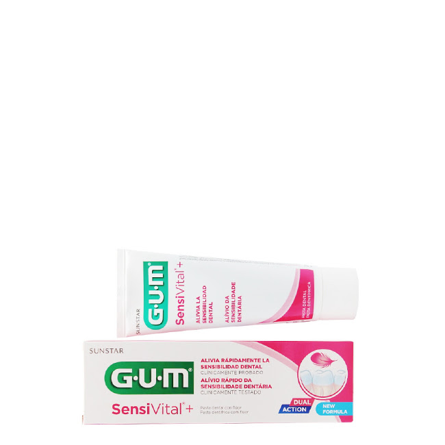 GUMSensiVital+Toothpaste75ml Tube of GUM SensiVital