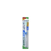 Product  container  of  GUM  Travel  Toothbrush  153  by  GUM,  a  foldable  toothbrush  indicated  for  oral  hygiene  when  traveling.