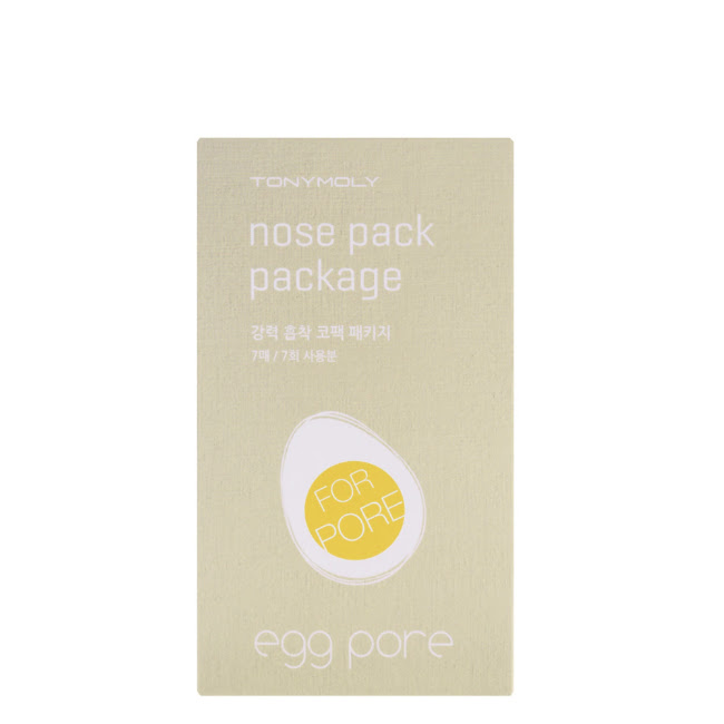 TonymolyEggPoreNosePackPackagePurifyingMaskx7 Tonymoly Egg Pore Nose Pack Package Purifying Mask x7