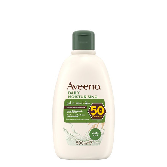 AveenoDailyMoisturisingIntimateWashSpecialPrice500ml Aveeno デイリーモイスチャライジング インティメイトウォッシュ 特別価格 500ml - 画像 (1)