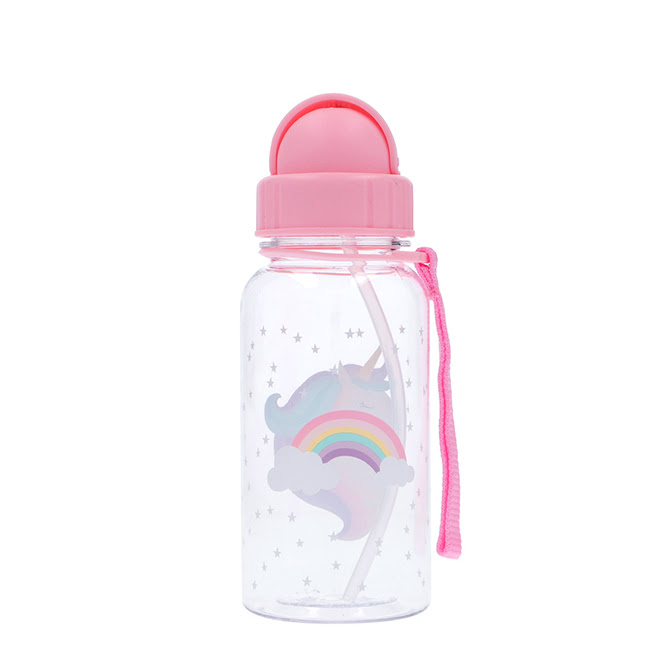 BIBSStrawBottleUnicorn500ml BIBS ストローボトル ユニコーン 500ml - 画像 (1)