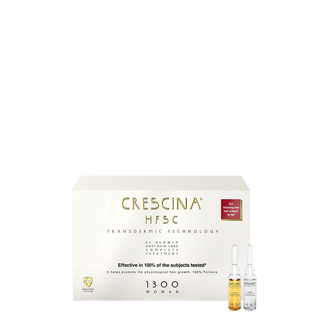 CrescinaHFSCTransdermicCompleteTreatment1300WomanAmpoules1010 Crescina HFSC Transdermic Complete Treatment 1300 Woman Ampolas 10+10 - Image 1