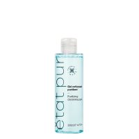 Bottle  of  Etat  Pur  Purifying  Cleansing  Gel  by  Etat  Pur,  a  cleansing  gel  indicated  for  purifying  and  removing  excess  oil  from  skin.