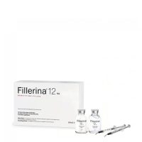 Box  of  Fillerina  12HA  Densifying-Filler  Grade  3  by  Fillerina,  a  gel  and  cream  set  indicated  for  filling  initial  wrinkles.