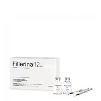 Box  of  Fillerina  12HA  Densifying-Filler  Grade  5  by  Fillerina,  a  gel  and  cream  set  indicated  for  filling  very  deep  wrinkles.