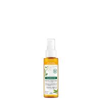 Bottle  of  Klorane  Solar  Tamanu  and  Monoi  Bio  Hair  Oil  by  Klorane,  a  hair  oil  indicated  for  protecting  and  repairing  sun  exposed  hair.