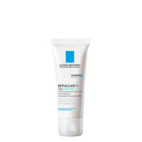 Tube  of  La  Roche  Posay  Effaclar  H  Isobiome  by  La  Roche  Posay,  a  cream  indicated  for  moisturizing  dry  and  sensitive  skin.
