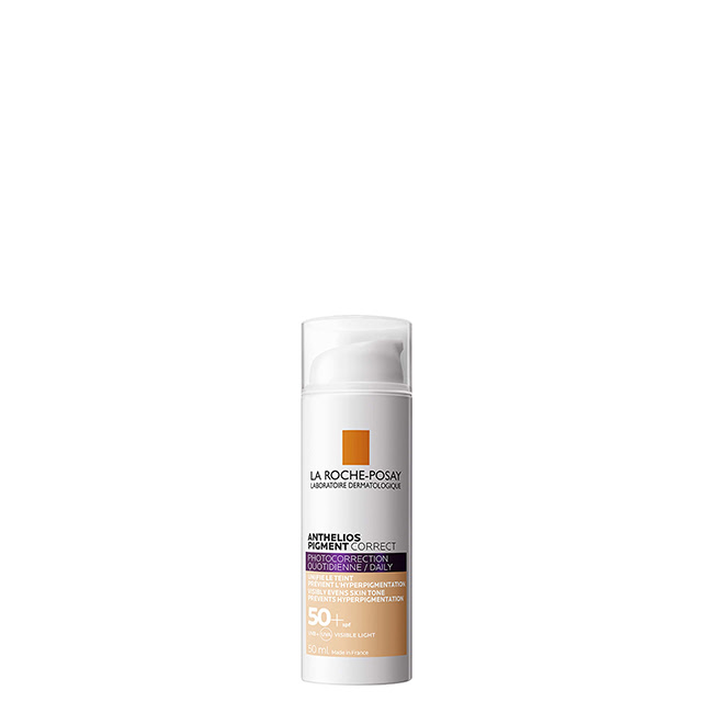 LaRochePosayAntheliosPigmentCorrectSPF50TintedCreamLightTone50ml ラ ロッシュ ポゼ アンセリウム ピグメント コレクト SPF50+ ティンテッド クリーム ライトトーン 50ml - 画像 (1)