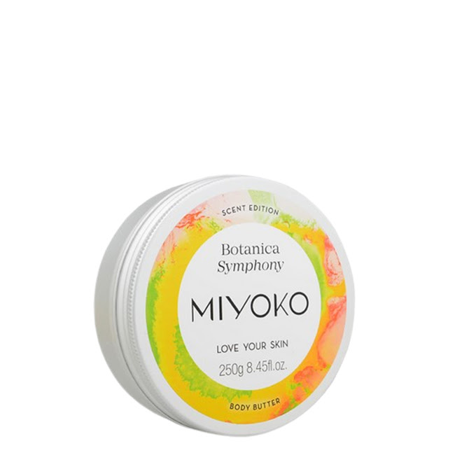 MiyokoBotanicaSymphonyBodyButter250g Miyoko Botanica Symphony Manteca Corporal 250g - Image 1