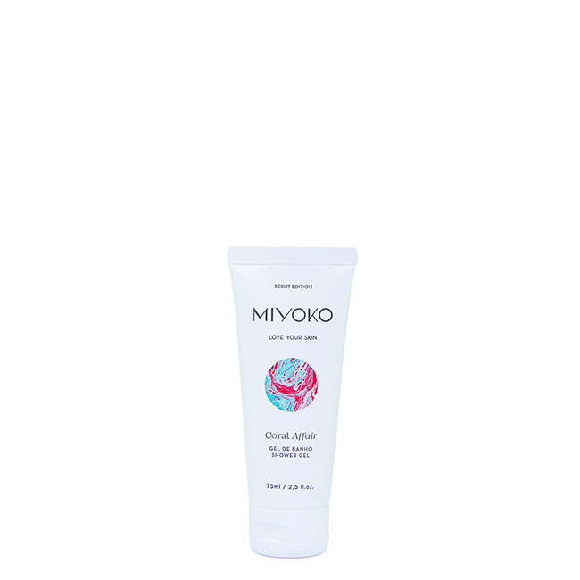 MiyokoCoralAffairShowerGel75ml Miyoko Coral Affair Gel de Ducha 75ml - Image 1
