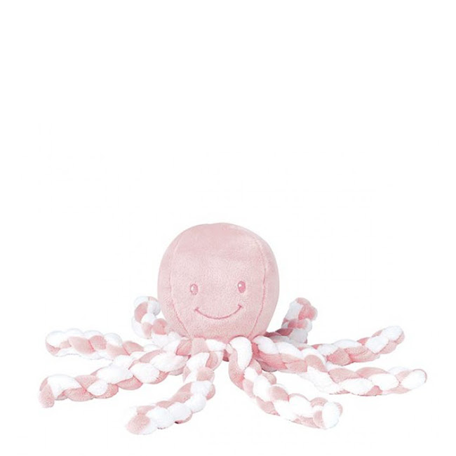 NattouCuddlyOctopusLapidouPink Nattou Cuddly Octopus Lapidou Pink