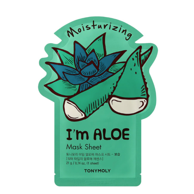 TonymolyIAmAloeMaskSheet21ml Tonymoly I Am Aloe Mask Sheet 21ml