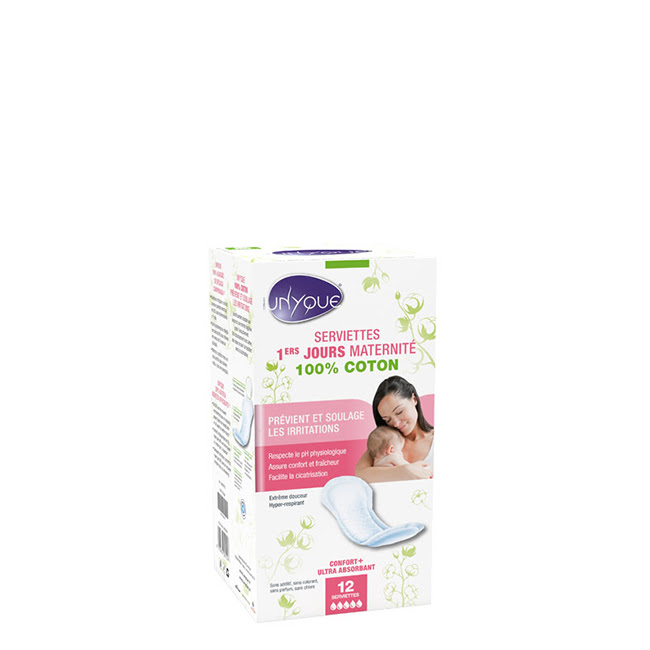 UnyqueMaternityFirstDaysPadsx12 Unyque Maternity First Days Pads x12