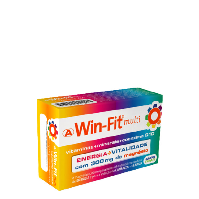Win-FitMultiTabletsx30 Box of Win-Fit Multi Tablets by Win-Fit, a multivitamin supplement indicated for increasing energy and stamina.