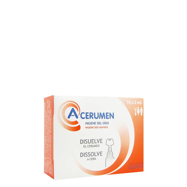 A-CerumenEarHygieneMonodoses10x2ml A-Cerumen Ear Hygiene Monodoses 10x2ml
