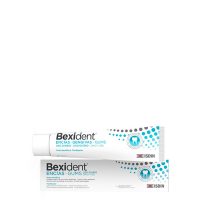 Tube  of  Bexident  Gums  Daily  Use  Toothpaste  by  Bexident,  a  toothpaste  indicated  for  the  care  of  fragile  gums  and  plaque  control.