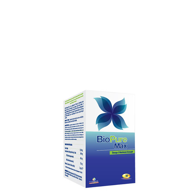 BioPureMaxOmega3Capsulesx30 BioPure Max Omega 3 Cápsulas x30 - Image 1