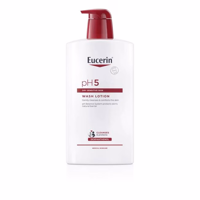 Eucerin pH5 Shower Gel 1L Eucerin pH5 Wash Lotion 1Lt