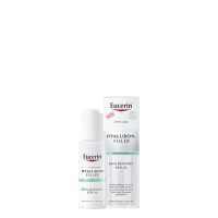 Bottle  of  Eucerin  Hyaluron-Filler  Skin  Refining  Serum  by  Eucerin,  an  ultra-light  serum  indicated  for  wrinkles  and  pores.