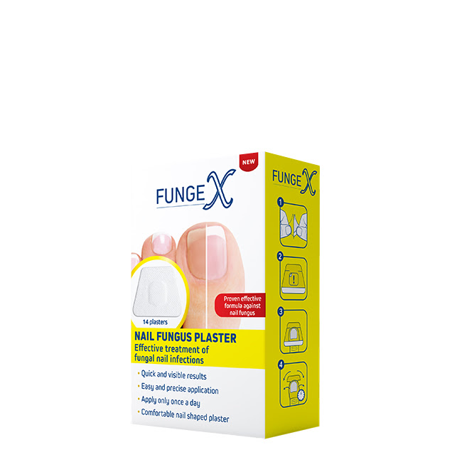 FungeXNailFungusPlastersx14 FungeX Nail Fungus Plasters x14