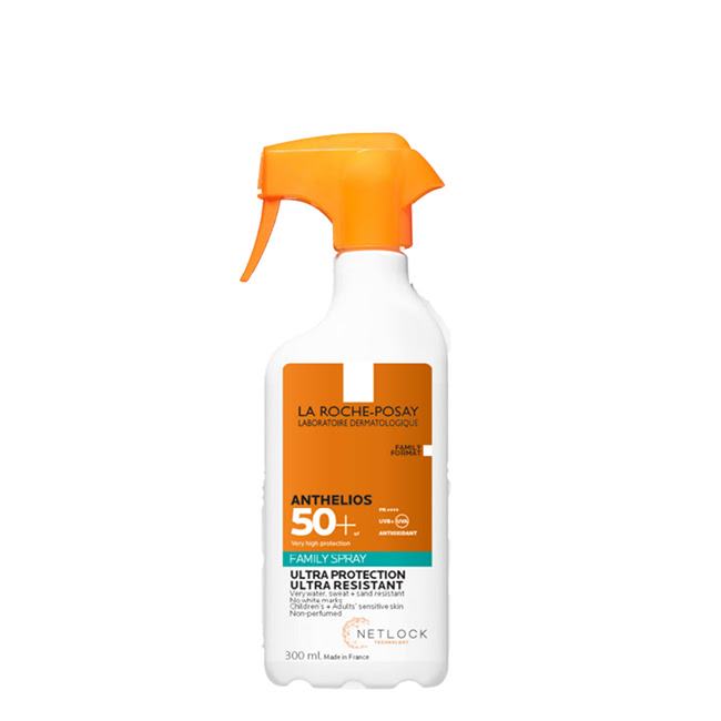 LaRochePosayAntheliosFamilySolarSpraySPF50+300ml Spray of La Roche Posay Anthelios Family Solar Spray SPF50