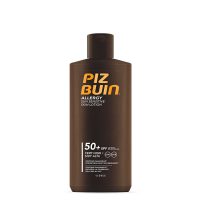 Bottle  of  Piz  Buin  Allergy  SPF50