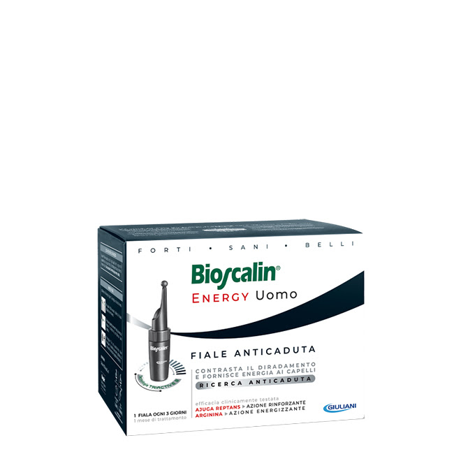 BioscalinEnergyMenAnti-HairLossAmpoulesx10 Bioscalin Energy Men Ampolas Anti-Perda de Cabelo x10 - Image 1
