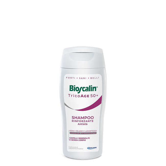 BioscalinTricoage50FortifyingShampoo200ml Bioscalin Tricoage 50+ Antiqueda Mulher Shampoo Antienvelhecimento 200ml - Image 1