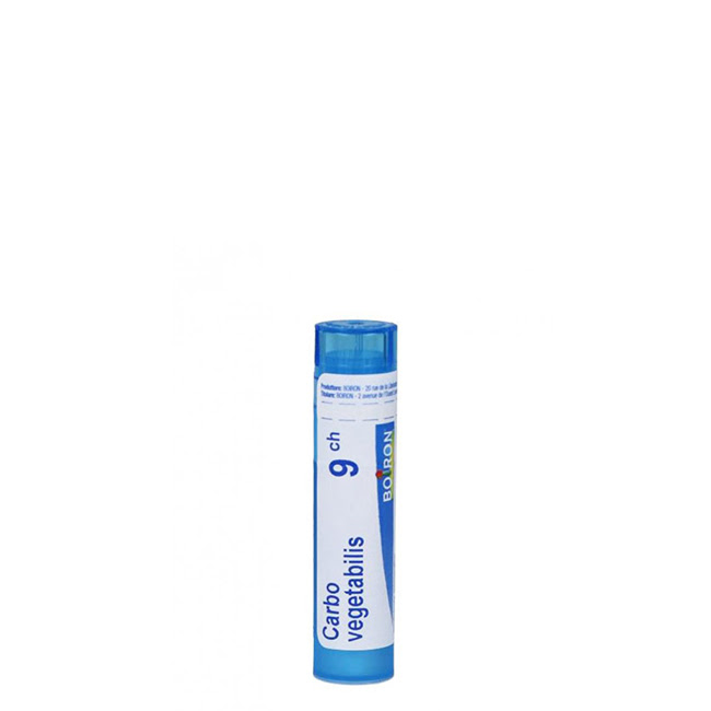 BoironCarboVegetabilis9CHGranulesx80 Boiron Carbo Vegetabilis 9CH Granules x80