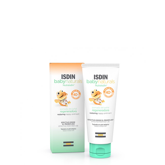IsdinBabyNaturalsZn40RestoringNappyOintment100ml Isdin BabyNaturals Zn 40 Pomada Regeneradora 100ml - Image 1