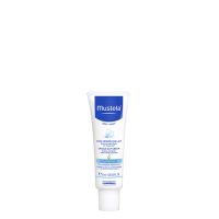 Tube  of  Mustela  Cradle  Cap  Cream  by  Mustela,  a  creamy  cream  indicated  for  eliminating  baby  milk  crust.