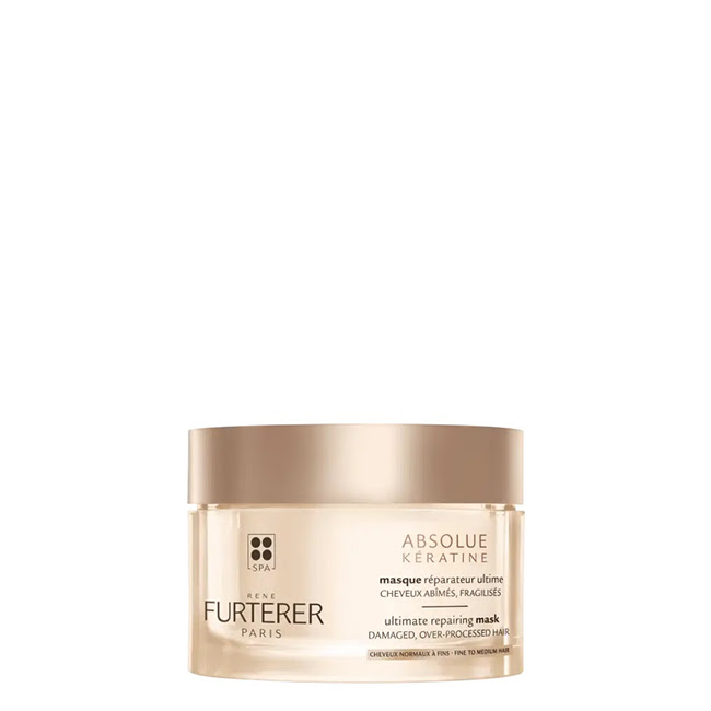 ReneFurtererAbsolueKeratineUltimateRepairingMask-FinetoMediumHair200ml Rene Furterer Absolue Kératine Mascarilla Reparación Extrema- Cabellos Normales a Finos 200ml - Image 1