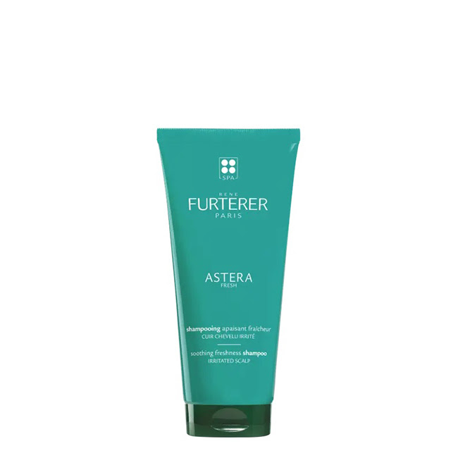 ReneFurtererAsteraFreshSoothingFreshnessShampoo200ml Bottle of Rene Furterer Astera Fresh Soothing Freshness Shampoo, a shampoo indicated for soothing the irritated scalp.