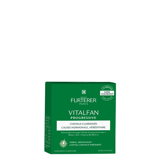 ReneFurtererVitalfanProgressiveCapsulesx30 Rene Furterer Vitalfan Anticaída Progressiva Cápsulas x30 - Image 1