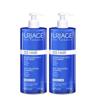 Uriage D.S. Soft Balancing Shampoo Duo 2x500ml