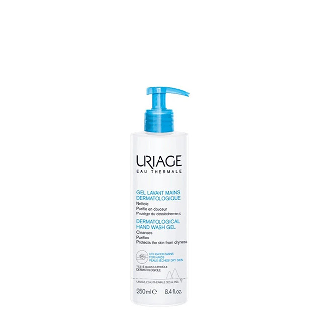 UriageDermatologicalHandWashGel250ml Uriage Dermatological Hand Wash Gel 250ml