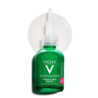a fluid serum indicated for hormonal acne imperfections.