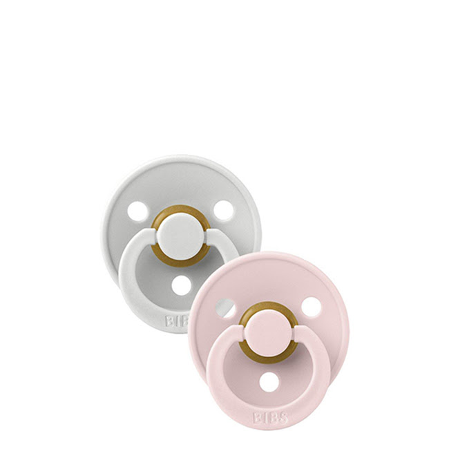 BibsLatexPacifier6-18MHazeBlossomx2 ビブス ラテックス おしゃぶり 6-18M ヘイズ/ブロッサム x2 - 画像 (1)