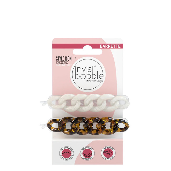 InvisibobbleBarretteTooGlamtoGiveaDamnx2 Invisibobble Barrette Too Glam to Give a Damn x2