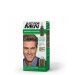 Bottle  of  Just  For  Men  Shampoo-in  Color  Light-Medium  Brown  by  Just  For  Men,  a  shampoo  indicated  for  covering  gray  hair.