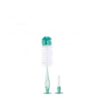 Product  container  of  Saro  Bottle  Brush  by  Saro,  a  cleaning  brush  indicated  for  deep  cleaning  of  bottles  and  teats.