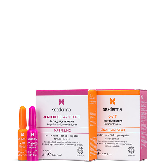SesdermaC-vitPeelingRadianceAmpoulesx2 セスデルマ C-vitピーリング+ラディアンスアンプル x2 - 画像 (1)