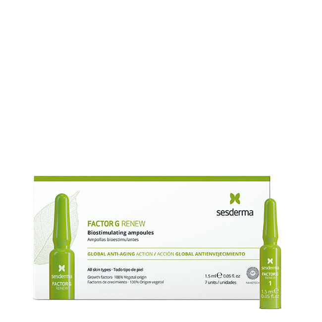 SesdermaFactorGRenewBiostimulatingAmpoules7x15ml セスデルマ ファクターG リニュー バイオスティミュレイティング アンプル 7x1,5ml - 画像 (1)